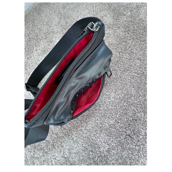 Zara Black Camo Studded Belt Bag - Picture 7 of 8